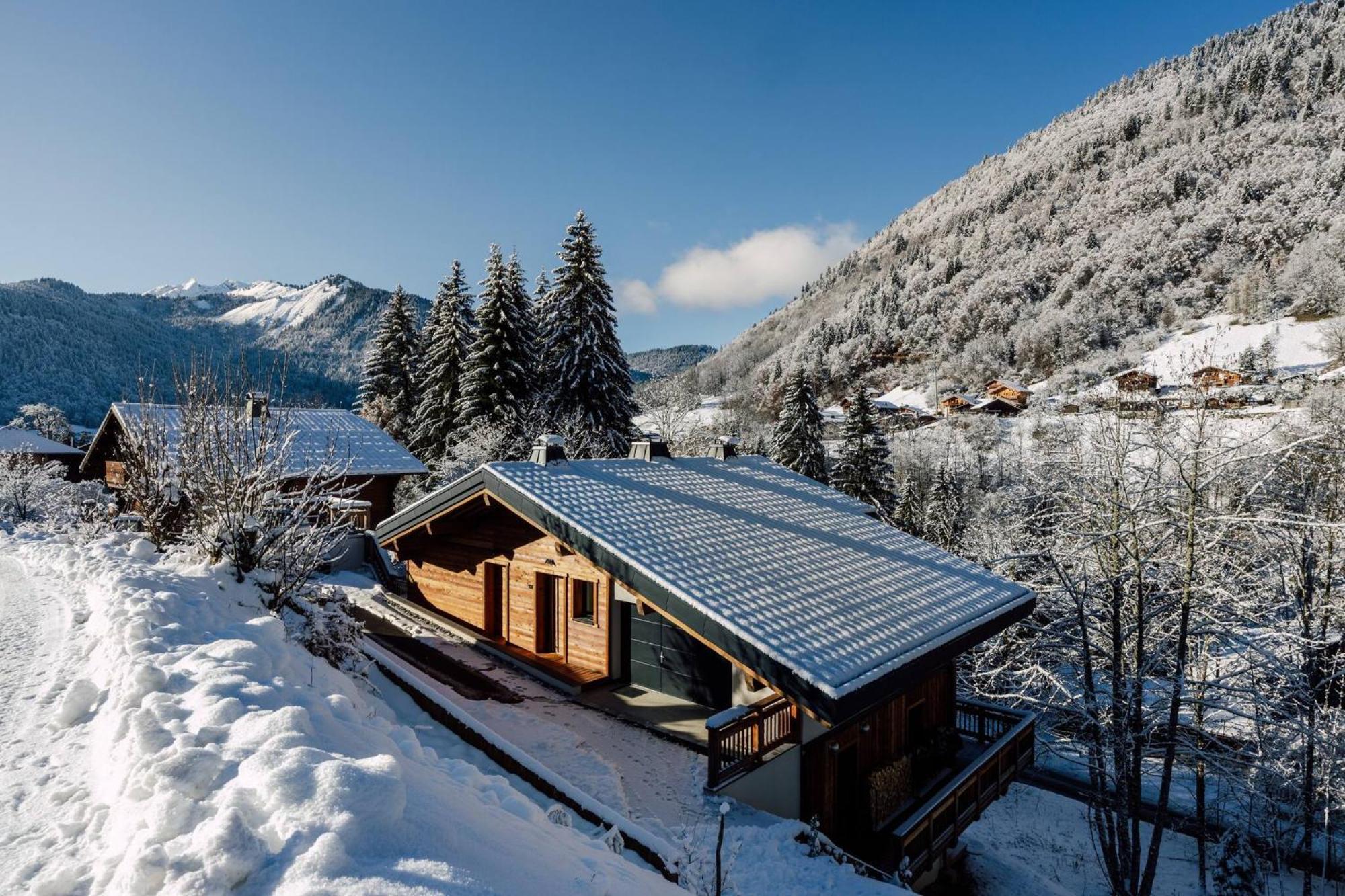 Les Petits Ours Montriond Superbe 8 14 Personnes Villa Eksteriør billede