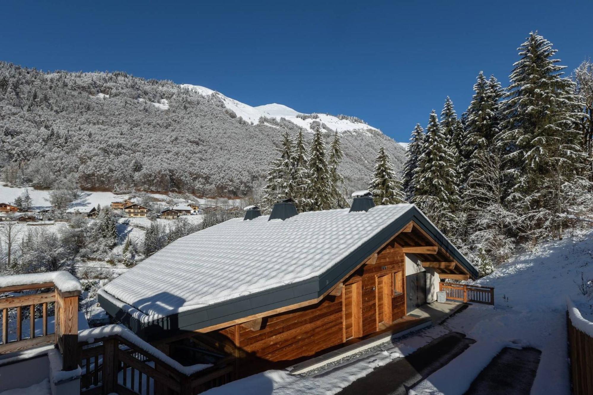 Les Petits Ours Montriond Superbe 8 14 Personnes Villa Eksteriør billede