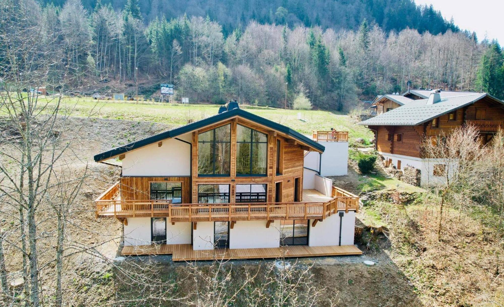 Les Petits Ours Montriond Superbe 8 14 Personnes Villa Eksteriør billede